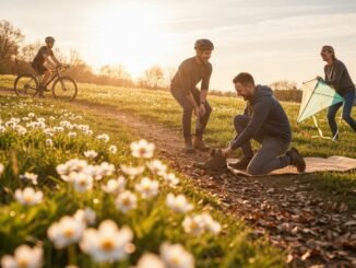 Frühlings-Aktivitäten im Freien