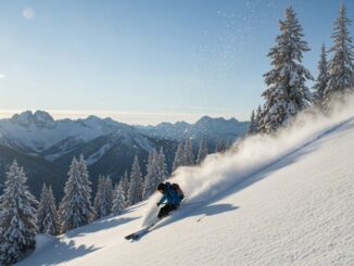 Winteraktivitäten im Schnee genießen