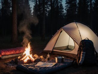 Unverzichtbares Camping-Erste-Nacht-Set