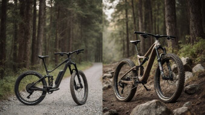 Gravelbike vs. Mountainbike
