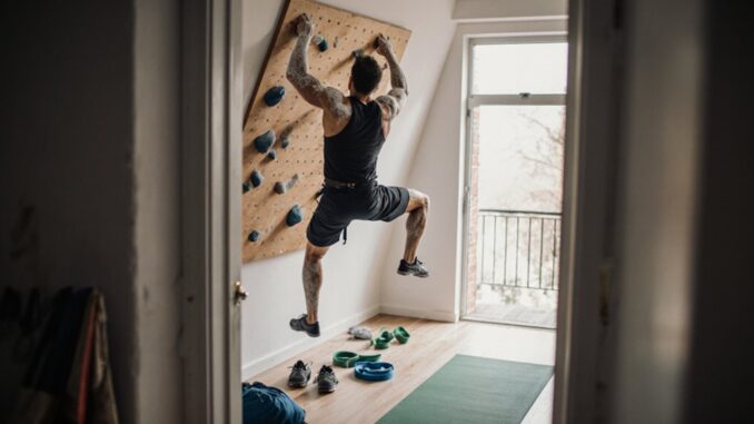 Klettergriffkraft zu Hause verbessern
