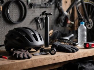 echte Radsportausrüstung-Essentials
