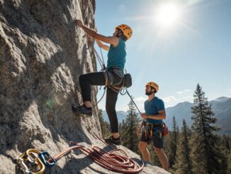 Grundlagen des Outdoor-Kletterns