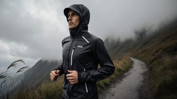 wasserdichte Outdoor-Sportjacke