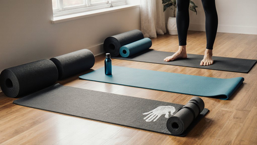 Yogamatte Griffigkeit Stabilität Komfort