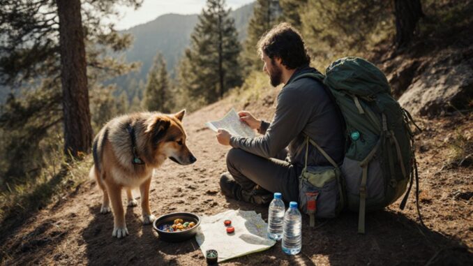 Wanderroute mit Hund planen
